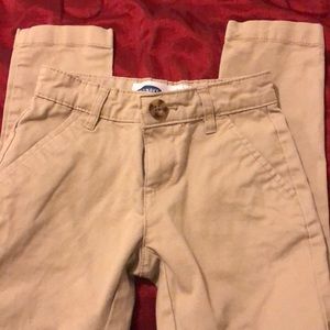 2 pairs Girls khaki school Uniform pants NWOT